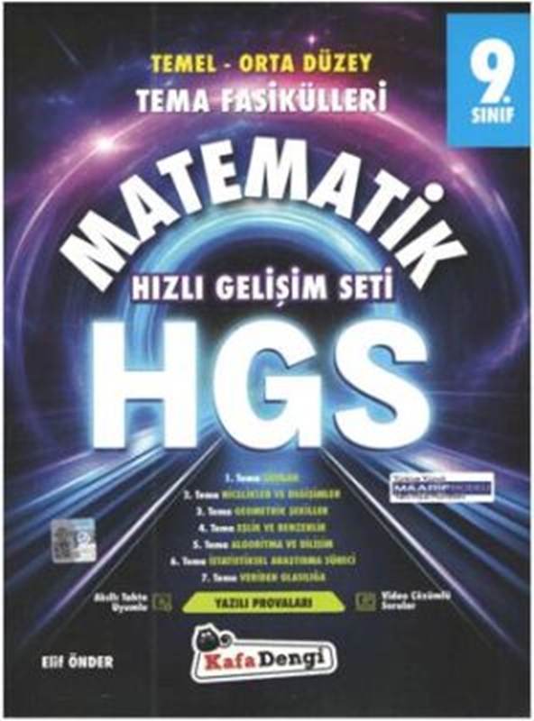 resm 9. Sınıf Matematik HGS Tema Fasikülleri