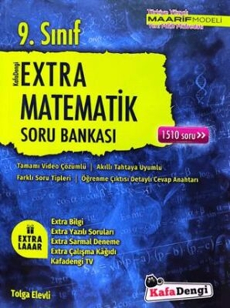Resim 9. Sınıf Extra Matematik Soru Bankası