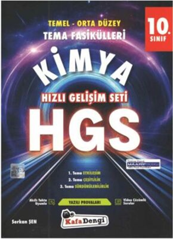 resm 10. Sınıf Kimya HGS Tema Fasikülleri