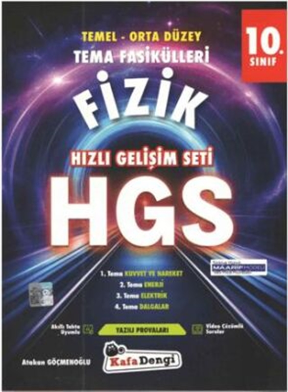 resm 10. Sınıf Fizik HGS Tema Fasikülleri