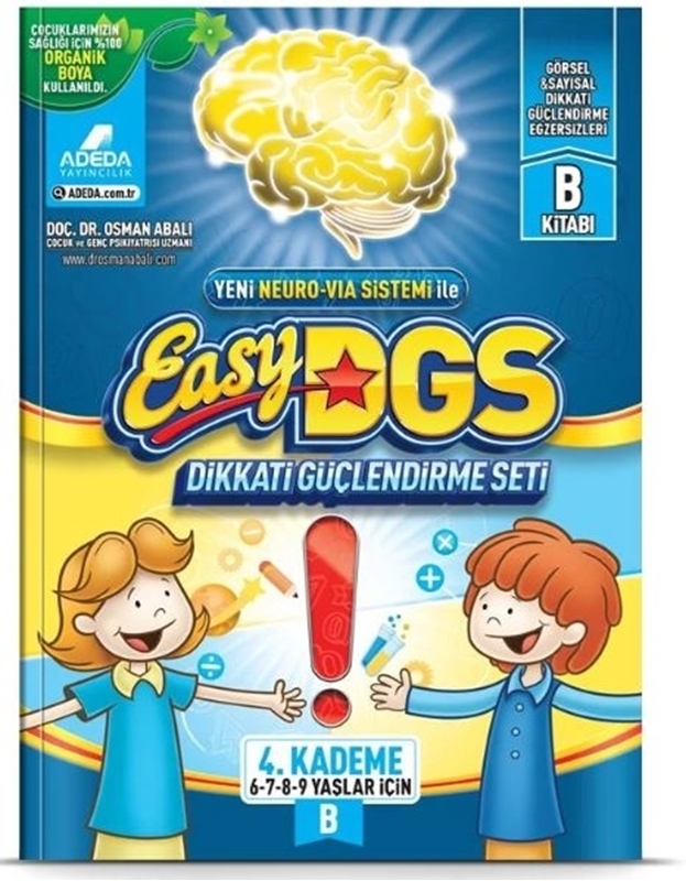 resm EASY Dikkati Güçlendirme Seti 6-9 yaş B Kitapçığı