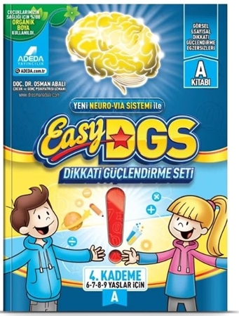 Resim EASY Dikkati Güçlendirme Seti 6-9 yaş A Kitapçığı