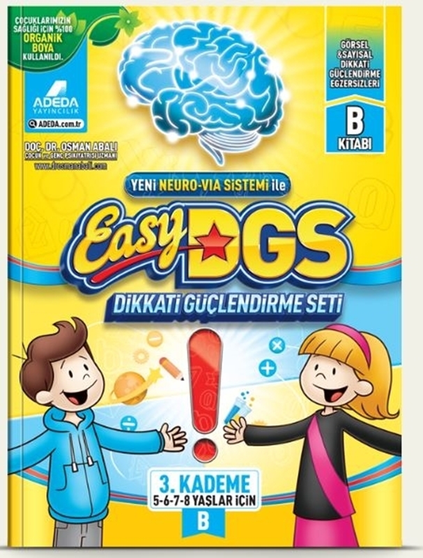 resm EASY Dikkati Güçlendirme Seti 5-8 yaş B Kitapçığı