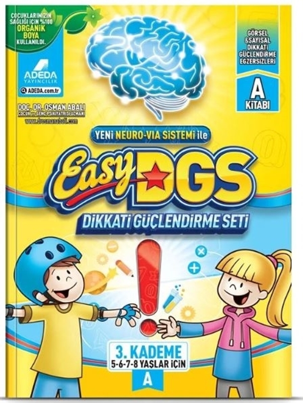 resm EASY Dikkati Güçlendirme Seti 5-8 yaş A Kitapçığı