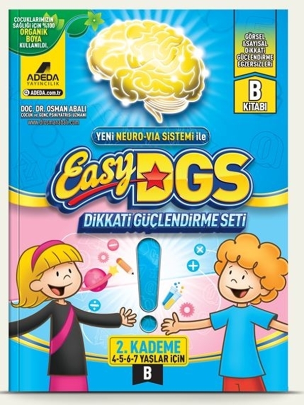 resm EASY Dikkati Güçlendirme Seti 4-7 yaş B Kitapçığı