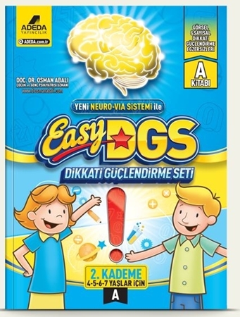 Resim EASY Dikkati Güçlendirme Seti 4-7 yaş A Kitapçığı