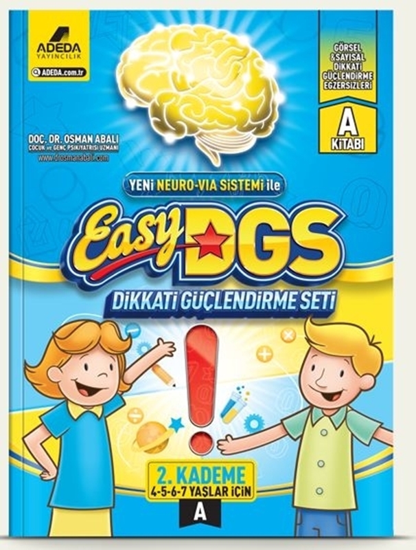 resm EASY Dikkati Güçlendirme Seti 4-7 yaş A Kitapçığı