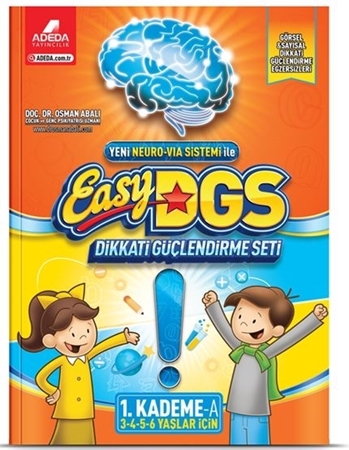 Resim EASY Dikkati Güçlendirme Seti 3-6 yaş A Kitapçığı