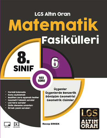 Resim Altın Oran 8.Sınıf Matematik 6.Fasikül Üçgenler Üçgenlerde Benzerlik