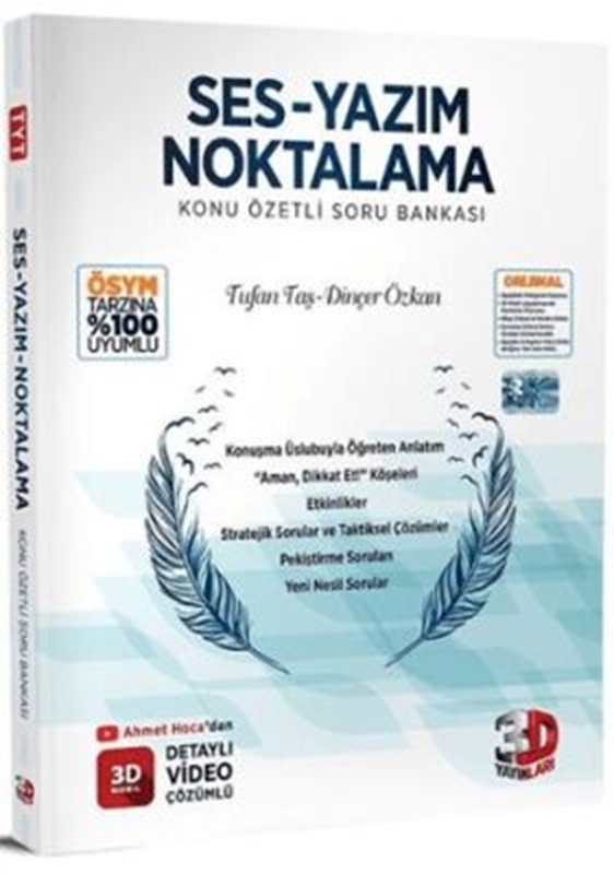 resm Ses-Yazım Noktalama Konu Özetli Soru Bankası