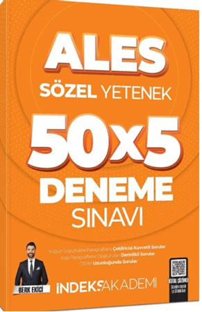 Resim 2025 ALES Sözel Yetenek 5 Deneme Sınavı Çözümlü
