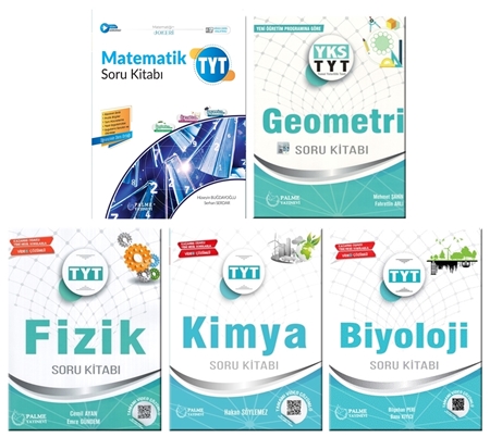 Resim Palme Yayınevi TYT Sayısal Soru Bankası 5 li Set