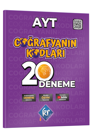 Resim Coğrafyanın Kodları AYT Coğrafya Çözümlü 20 Deneme