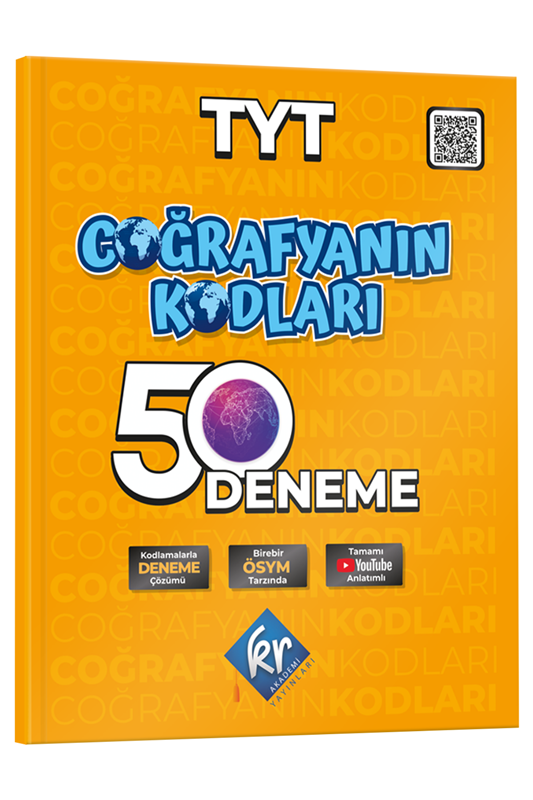 resm Coğrafyanın Kodları TYT Coğrafya Çözümlü 50 Deneme