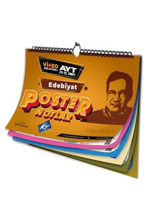 Resim YKS AYT Edebiyat Poster Notlar