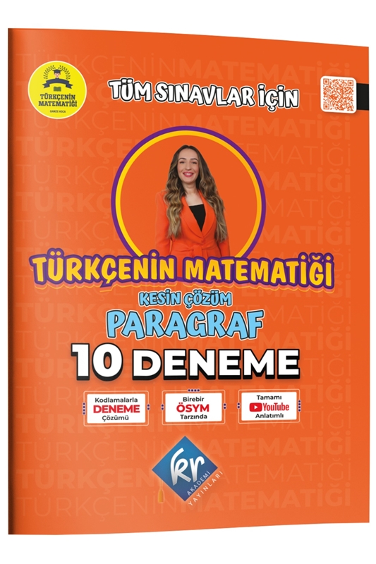 resm Gamze Hoca Türkçenin Matematiği Tüm Sınavlar İçin Paragraf 10 Deneme