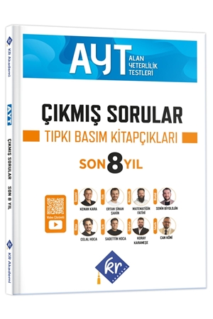 Resim AYT Çıkmış Sorular Son 8 Yıl Tıpkı Basım Kitapçıkları