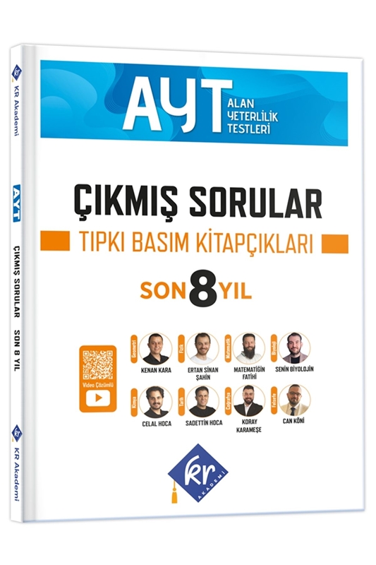 resm AYT Çıkmış Sorular Son 8 Yıl Tıpkı Basım Kitapçıkları