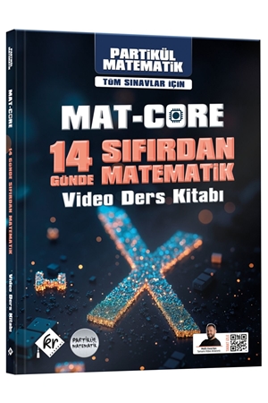 Resim Partikül Matematik Mat-Core 14 Günde Sıfırdan Matematik Video Ders Kitabı