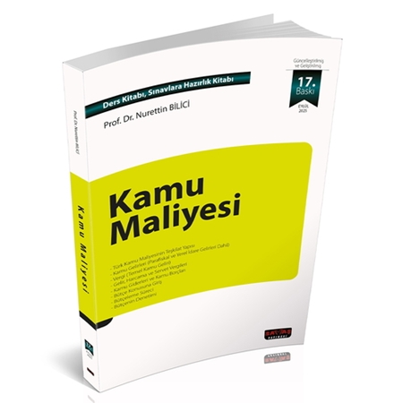 Resim KAMU MALİYESİ - SAVAŞ YAYINEVİ