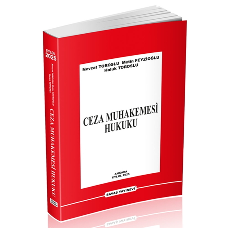 resm CEZA MUHAKEMESİ HUKUKU - SAVAŞ YAYINEVİ