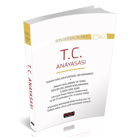 Resim T.C.ANAYASASI - SAVAŞ YAYINEVİ