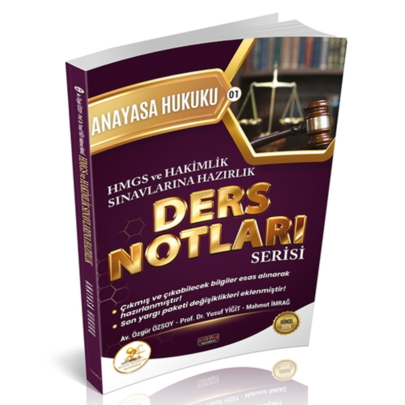 resm HUKAL HMGS HAKİMLİK ANAYASA HUKUKU DERS NOTU - SAVAŞ YAYINEVİ