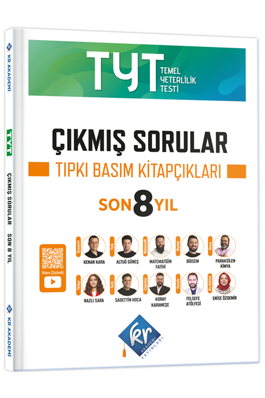 resm TYT Çıkmış Sorular Son 8 Yıl Tıpkı Basım Kitapçıkları