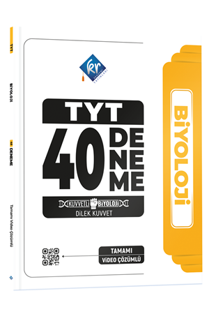 Resim Dilek Hoca Kuvvetli Biyoloji TYT Biyoloji Video Çözümlü 40 Deneme