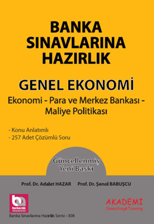 Resim Banka Sınavlarına Hazırlık Genel Ekonomi