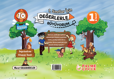 Resim Palme Çocuk-1.Sınıf Değerlerle Büyüyorum (10 Kitap)