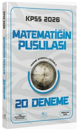 Resim 2026 KPSS Matematik Matematiğin Pusulası 20 Deneme Çözümlü