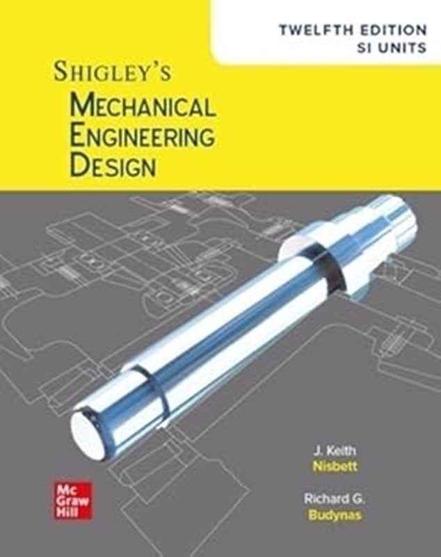 resm Shigley's Mechanical Engineering Design, 12th Edition