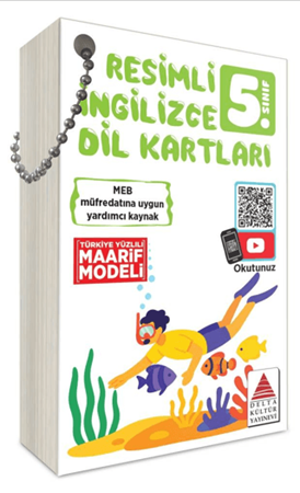 Resim 5. Sınıf Resimli İngilizce Dil Kartları