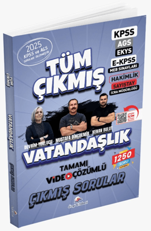 resm 2026 Vatandaşlık Tüm Sınavlar Tamamı Video Çözümlü Çıkmış Sorular