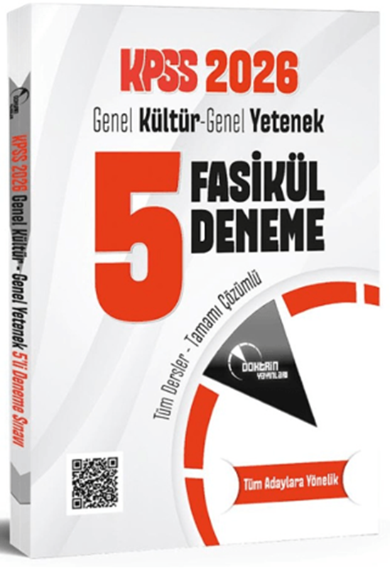 resm 2026 KPSS 5 Fasikül Deneme (Tamamı Çözümlü)