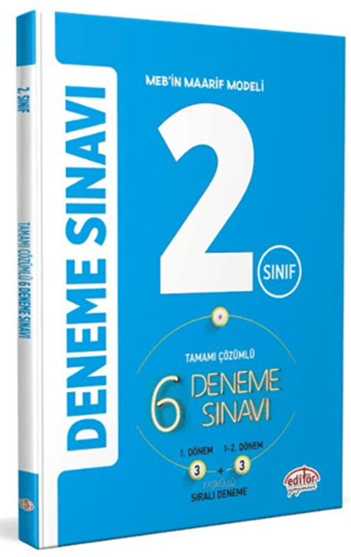 resm 2. Sınıf Tamamı Çözümlü 3 + 3 Deneme Sınavı