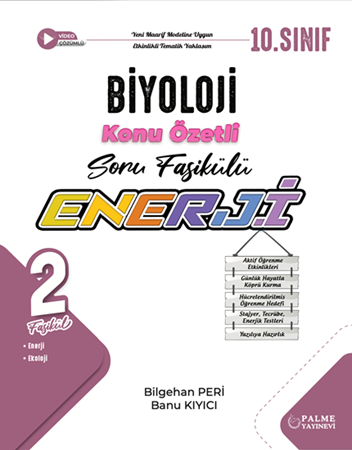 Resim 10. Sınıf Enerji Biyoloji Konu Özetli Soru Fasikülleri (2 Fasikül)