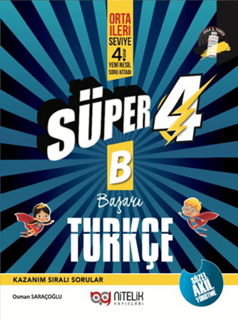 Resim 4. Sınıf Yeni Nesil Süper Türkçe (B) Soru Kitabı