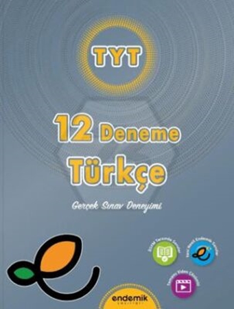 Resim Endemik Yayınları TYT Türkçe 12` li Deneme Sınavı
