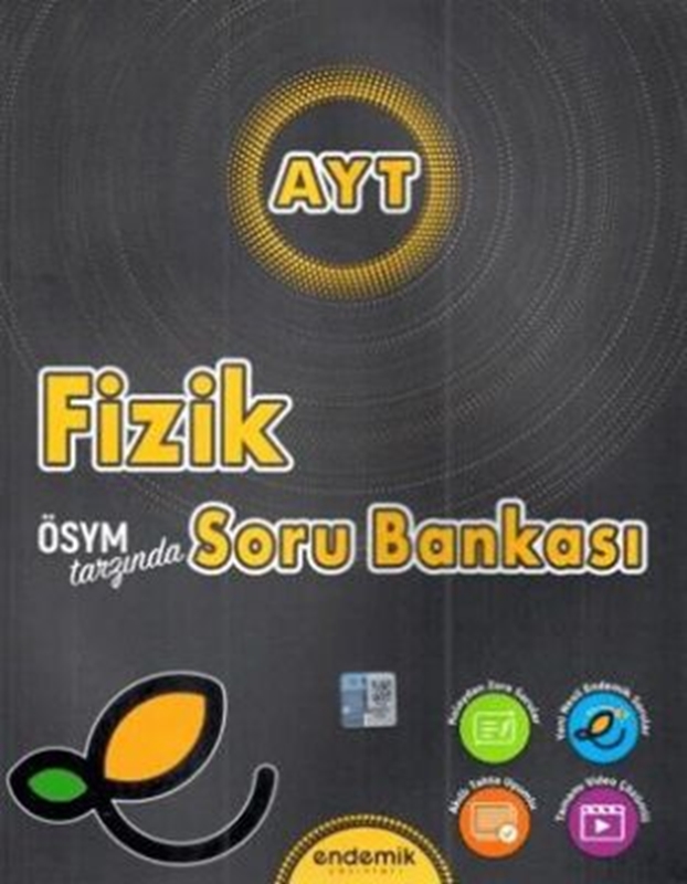 resm Endemik Yayınları AYT Fizik Soru Bankası