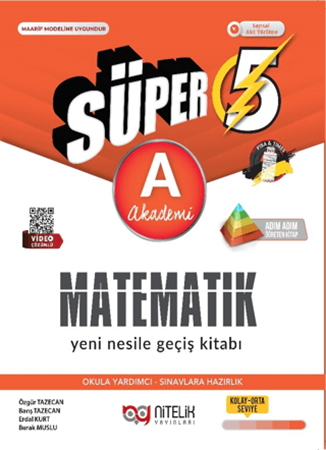 Resim 5. Sınıf Süper Matematik A Yeni Nesile Geçiş Kitabı