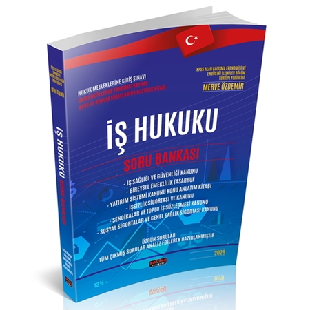 Resim HMGS ve Tüm Kurum Sınavları İçin İş Hukuku Soru Bankası Savaş Yayınları 2026