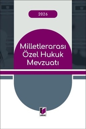 Resim Milletlerarası Özel Hukuk Mevzuatı (Cep Kitabı)