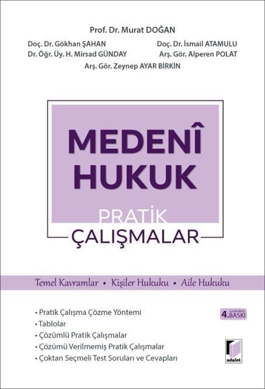 resm Medeni Hukuk Pratik Çalışmalar