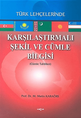 Resim Karşılaştırmalı Şekil ve Cümle Bilgisi Türk Lehçelerinde