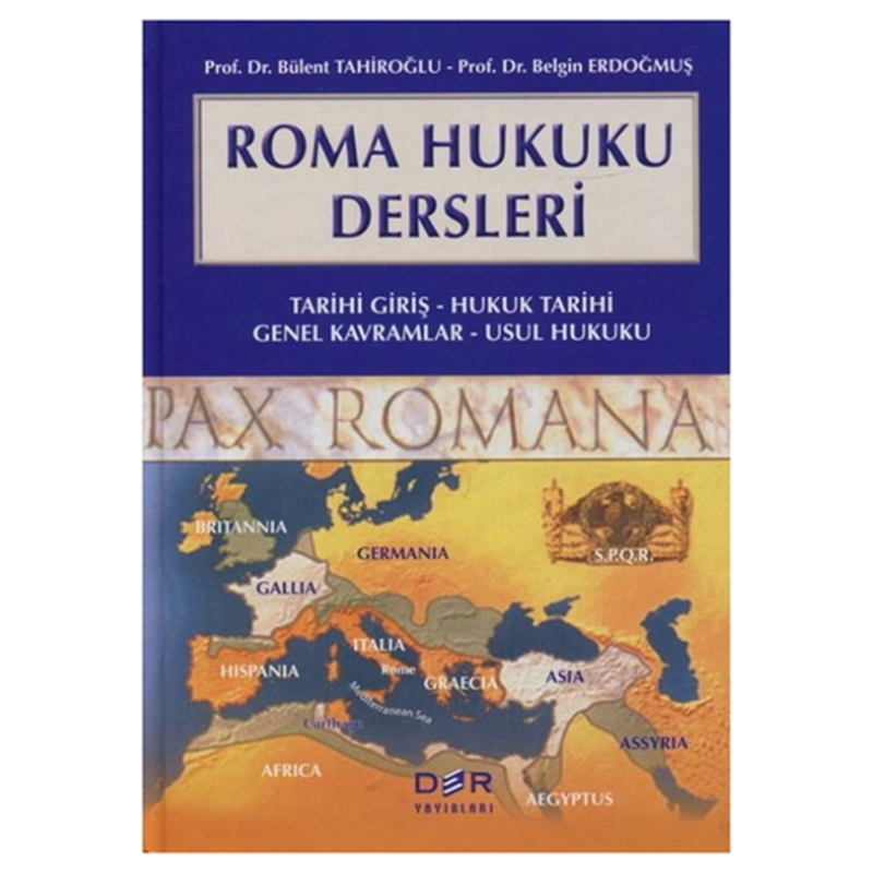 resm Roma Hukuku Dersleri - Bülent Tahiroğlu, Belgin Erdoğmuş