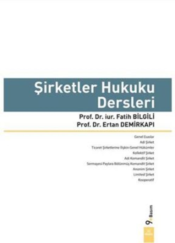 resm Şirketler Hukuku Dersleri