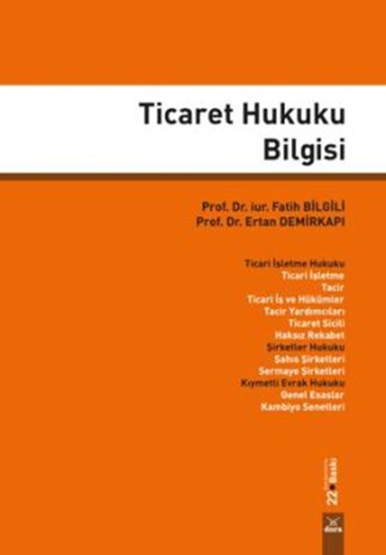 resm Ticaret Hukuku Bilgisi