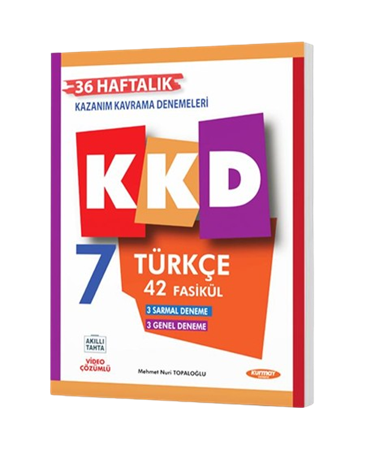 Resim 7 Türkçe Haftalık Kazanım Kavrama Denemeleri